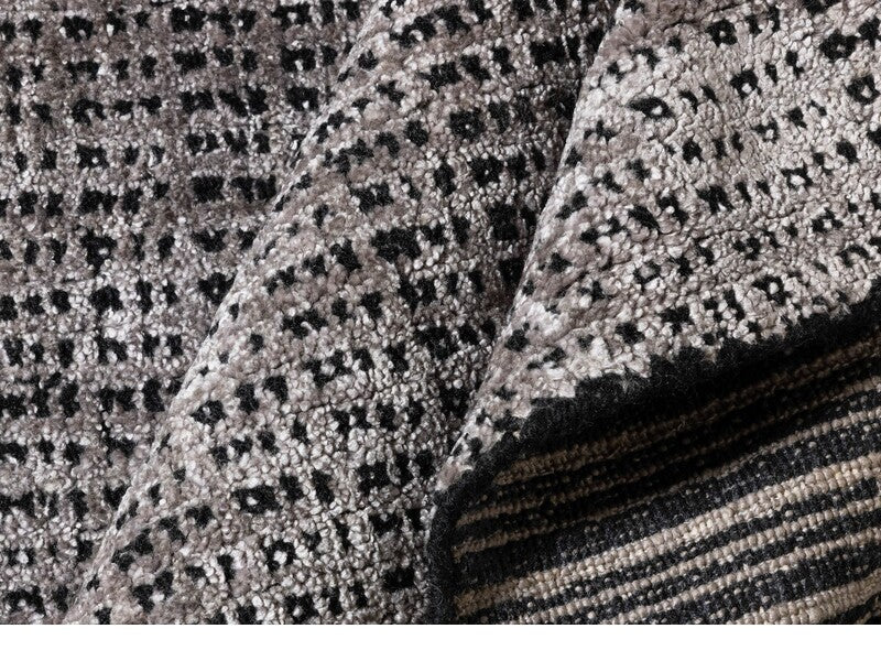 שטיח 01 SILKON שחור אפור