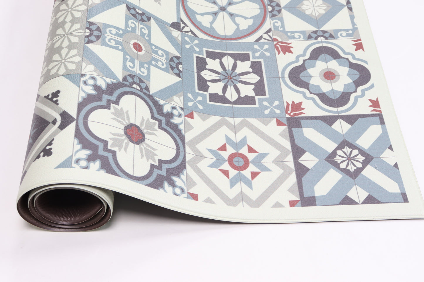 שטיח למטבח אריח כחול