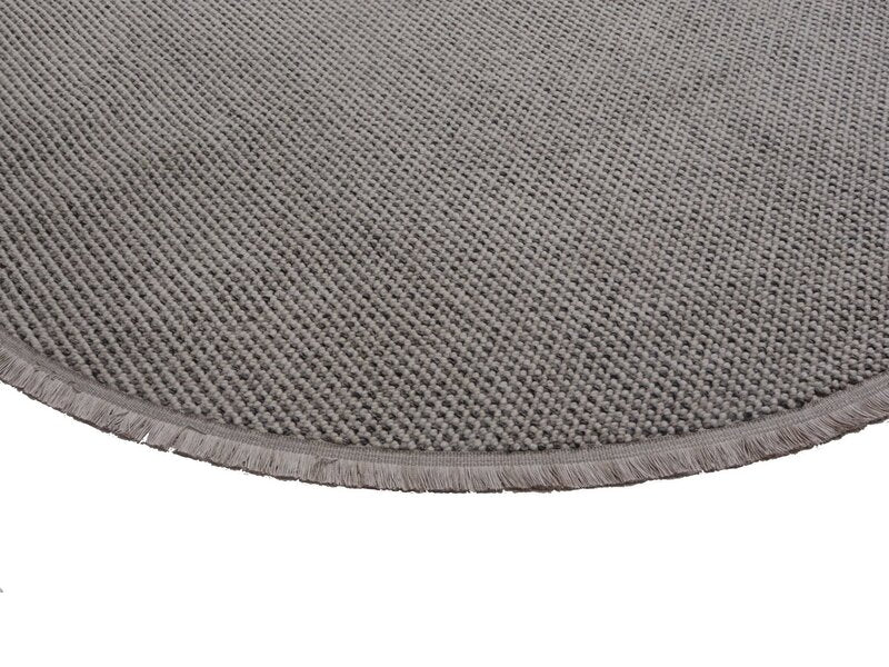 שטיח סקאי 01 אפור בהיר עגול