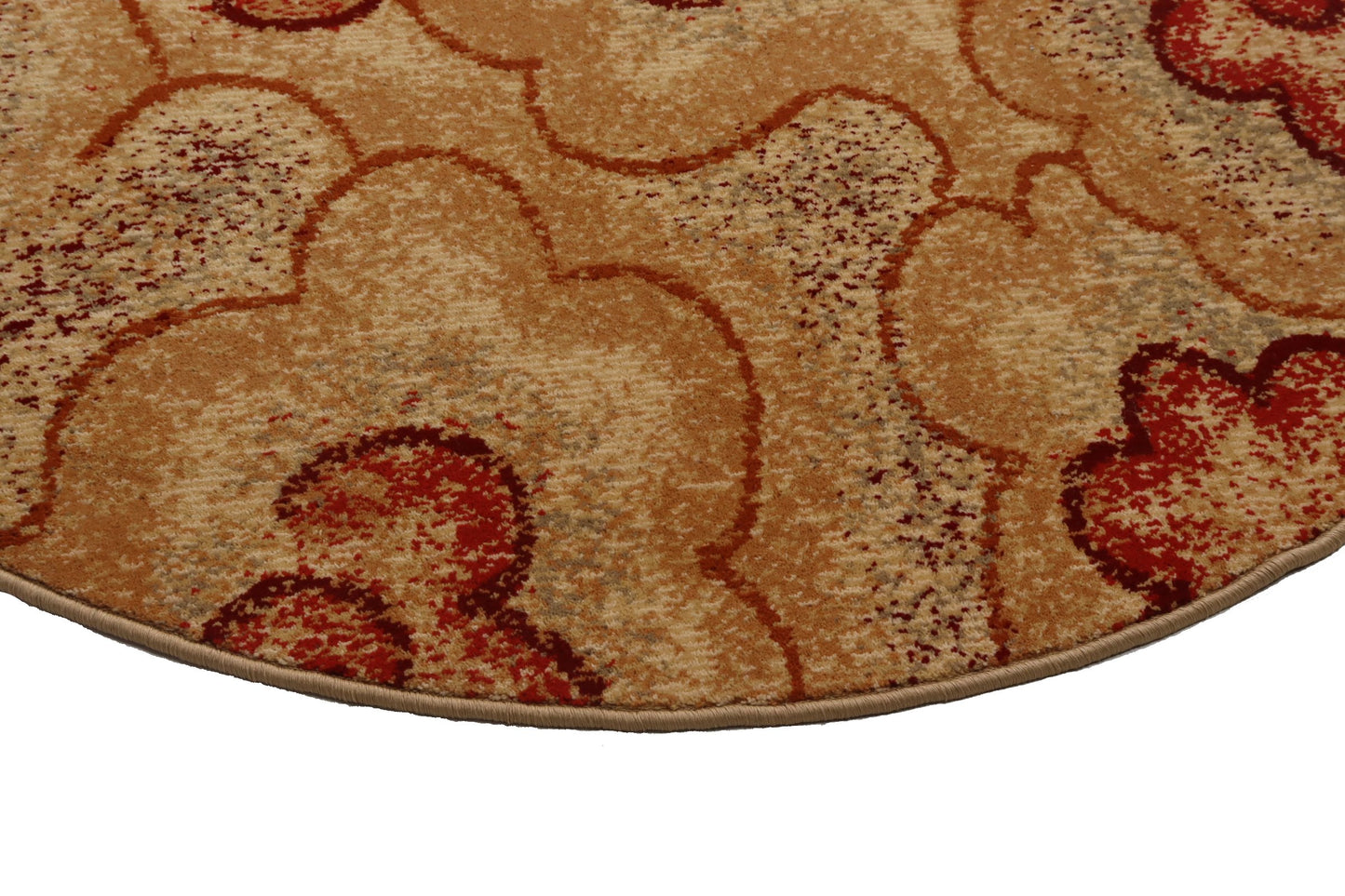 שטיח ניו הרמס דגם 13 בצבע אדום-חרדל