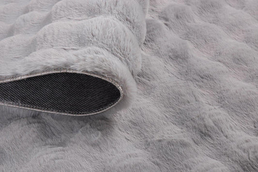 שטיח ראביט דגם באבל 03 אפור בהיר