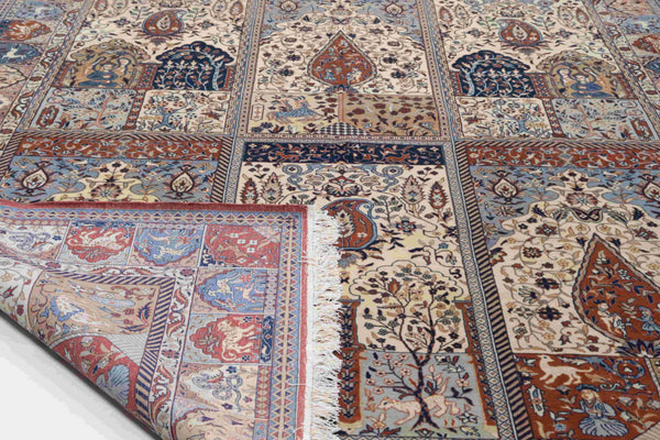 איספאהן צמר בסיס משי 4.38 מ