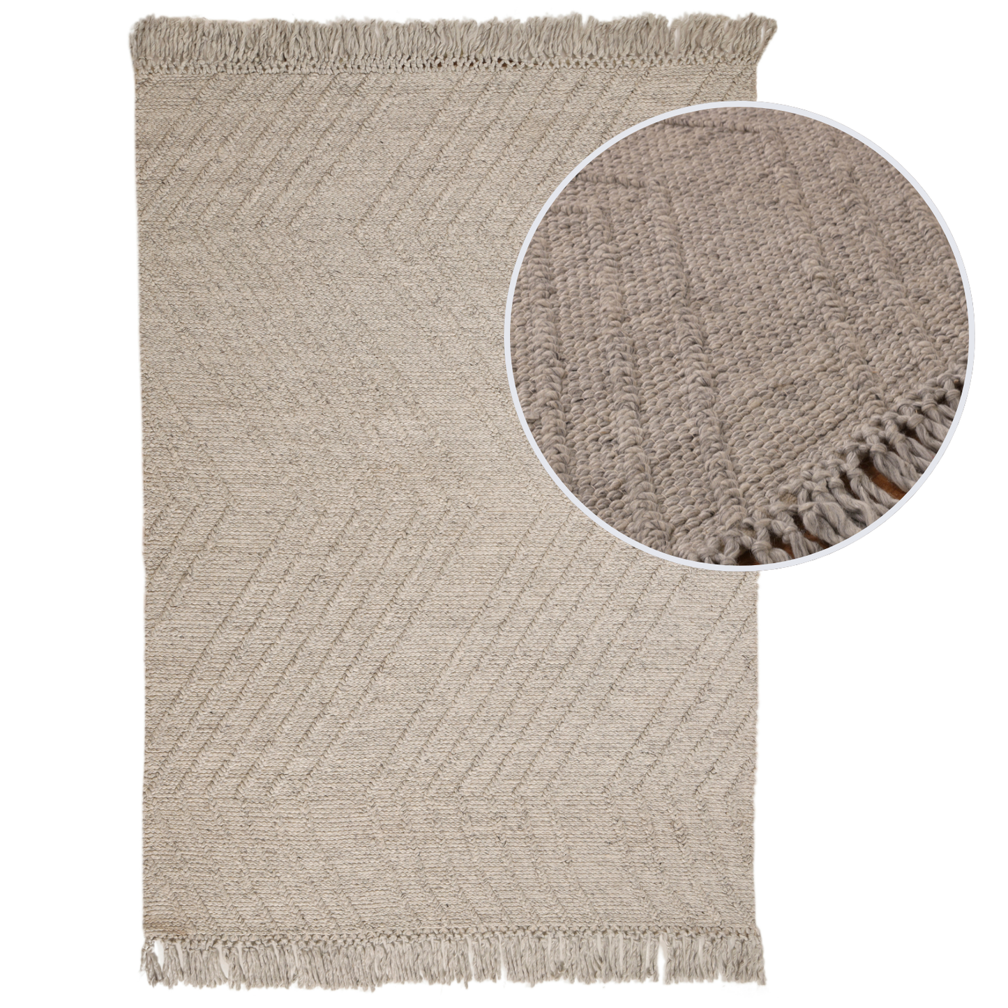 שטיח FITONA 04 אפור בהיר