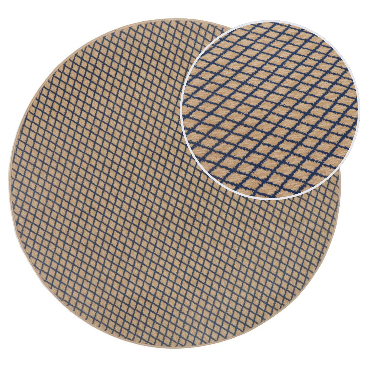 שטיח ניו הרמס דגם 10 בצבע חום -כחול