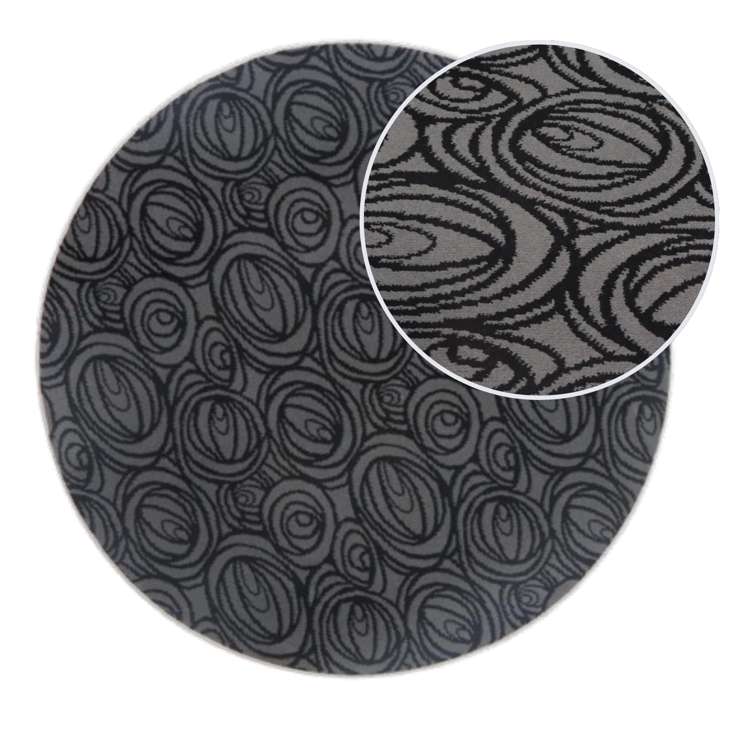 שטיח ניו הרמס דגם 16 אפור- שחור