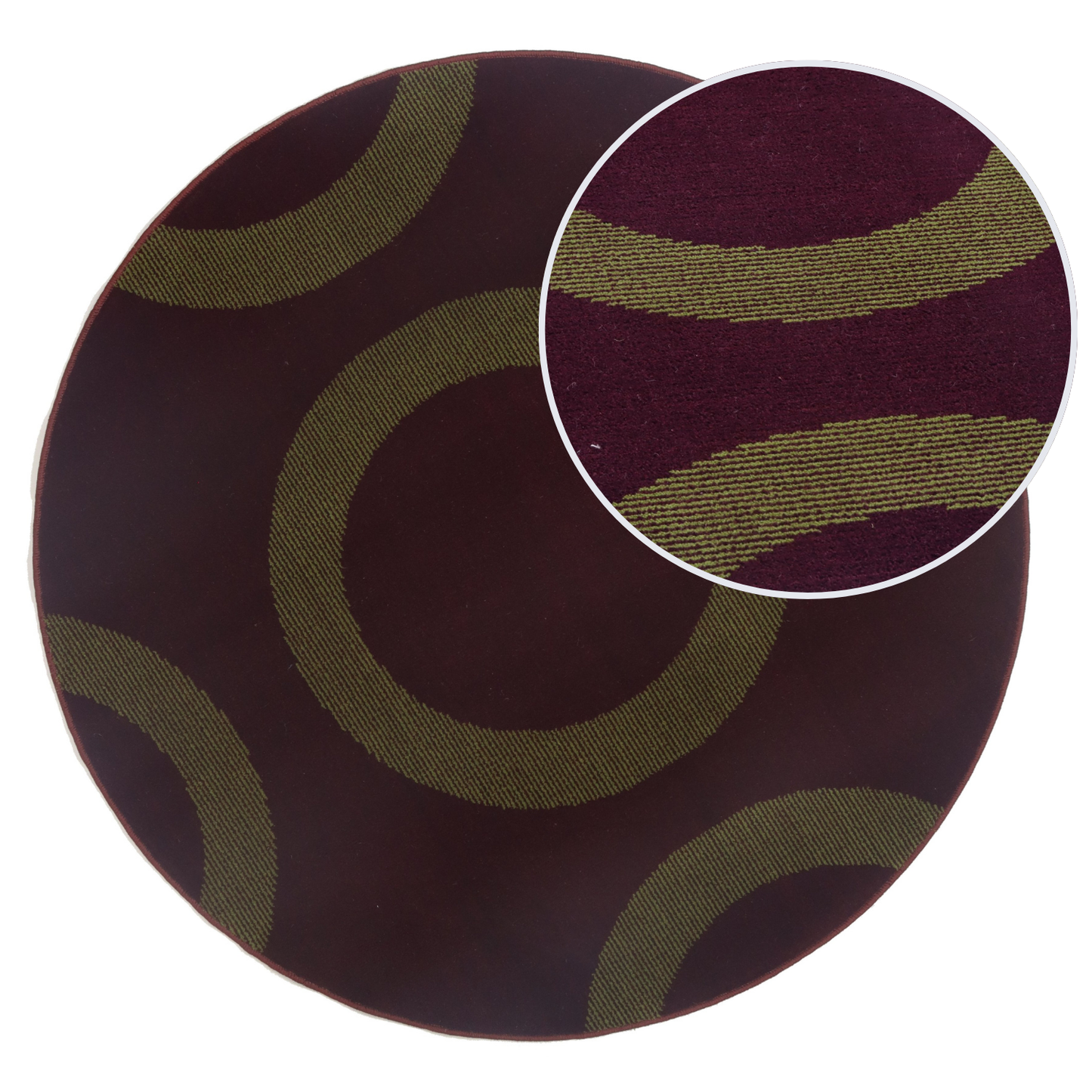 שטיח ניו הרמס דגם 08 בצבע סגול-ירוק