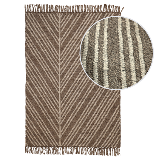 שטיח FITONA 03 אפור כהה