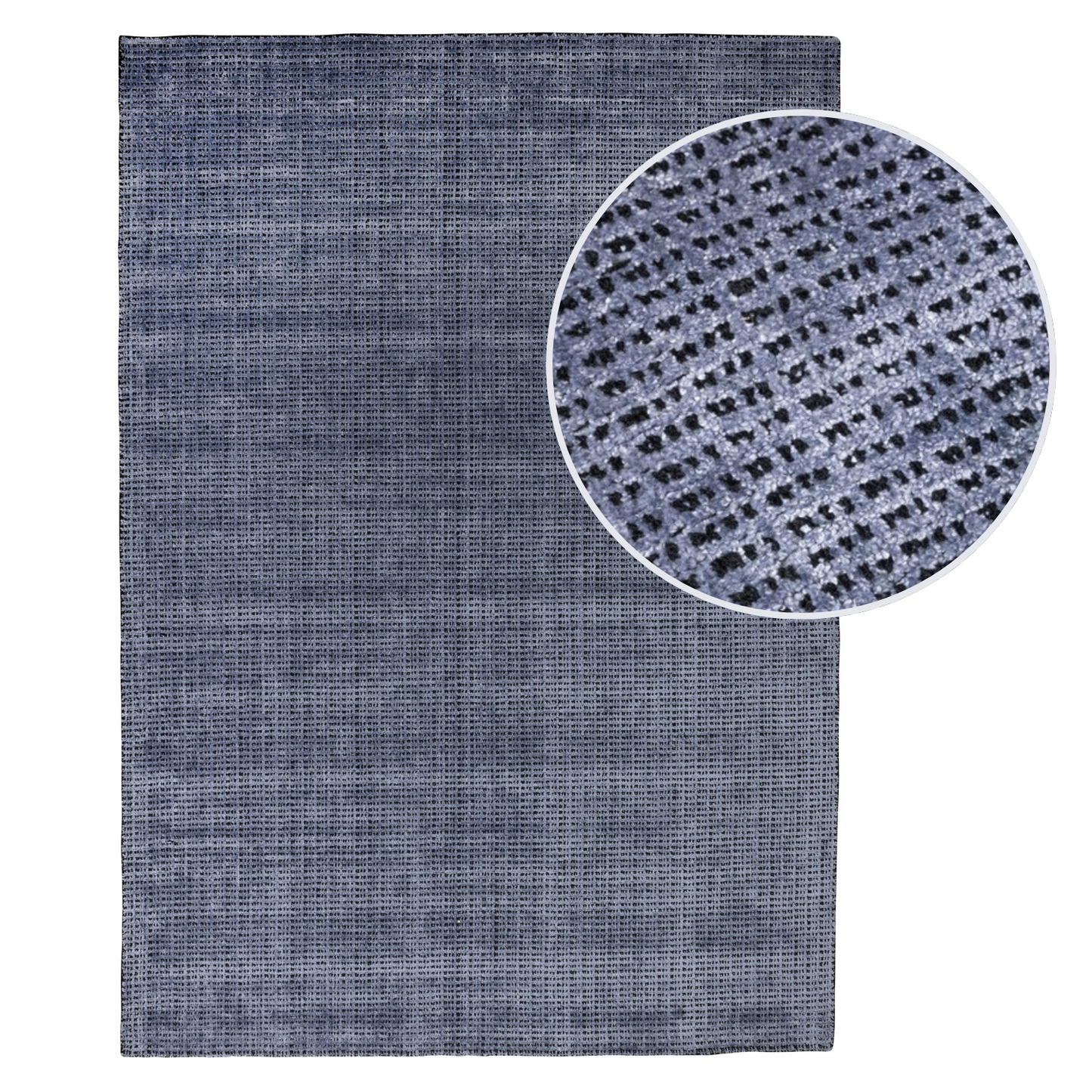 שטיח 02 SILKON  שחור כחול