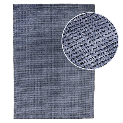 שטיח 02 SILKON  שחור כחול