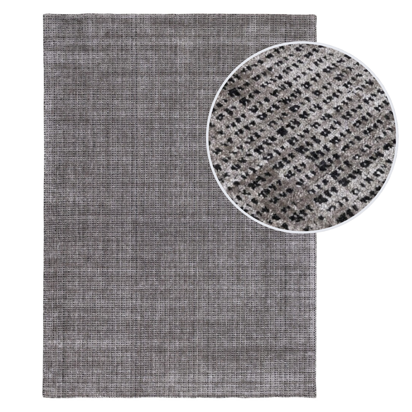 שטיח 01 SILKON שחור אפור