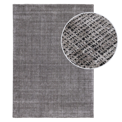 שטיח 01 SILKON שחור אפור