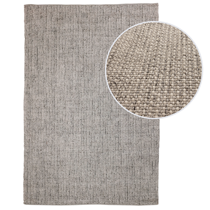 שטיח עבודת יד דגם RGINA אפור שנהב