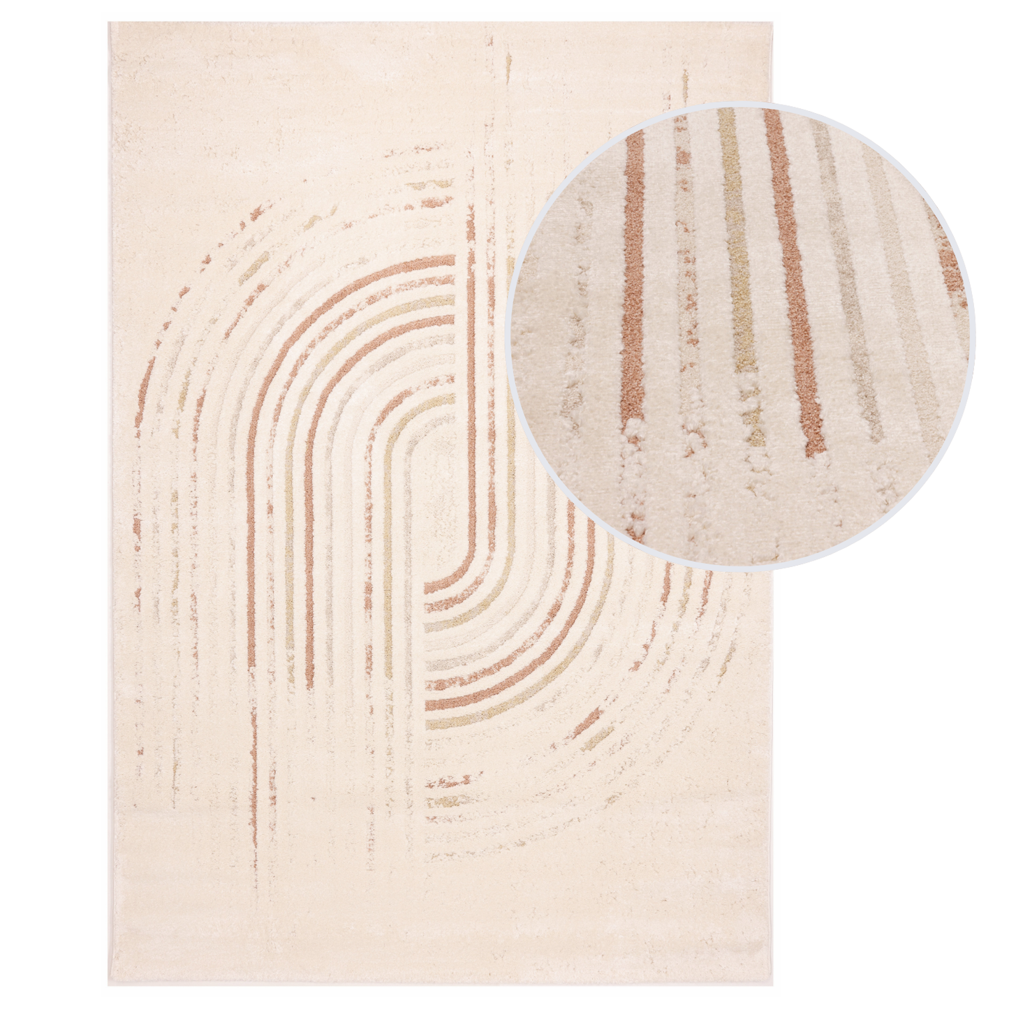 שטיח לסלון מרבלה C56 בז' מולטי