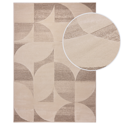 שטיח מרבלה C47 אפור בז'