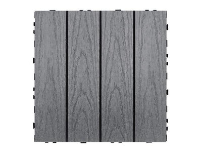 אריחי דק סינטטי H4 אפור 30*30