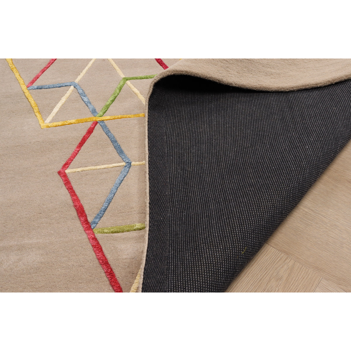 שטיח עבודת יד אקסגון