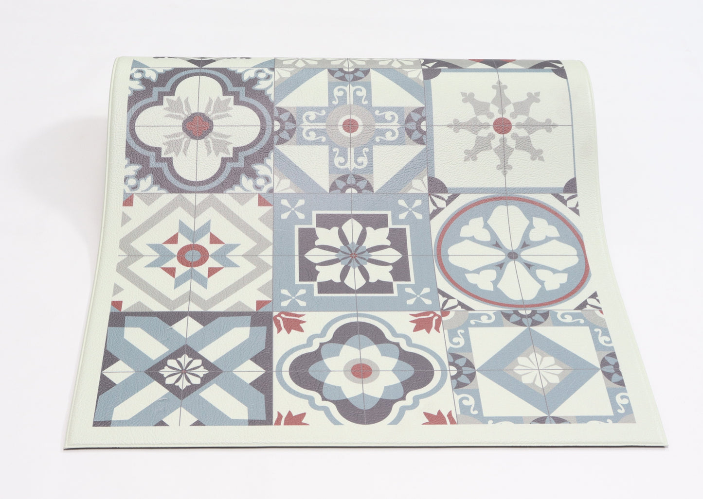 שטיח למטבח אריח כחול