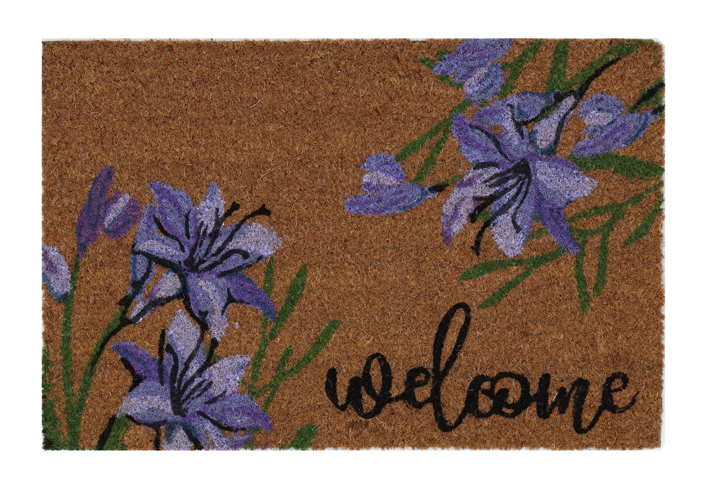 מנגב רגליים welcome פרחים