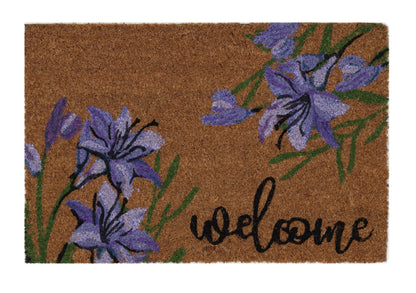 מנגב רגליים welcome פרחים