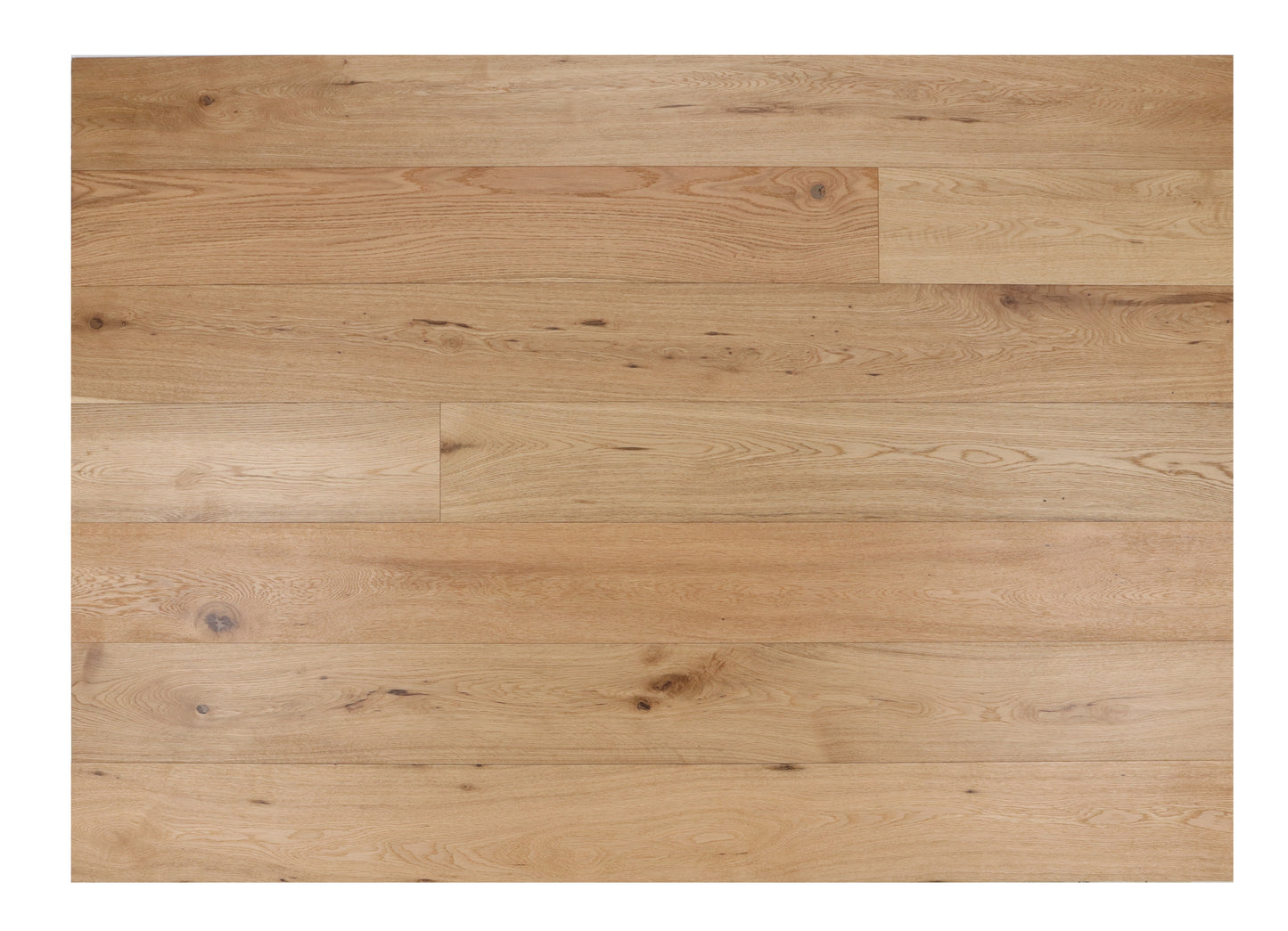 פרקט עץ אלון טבעי גמר לכה מוברש